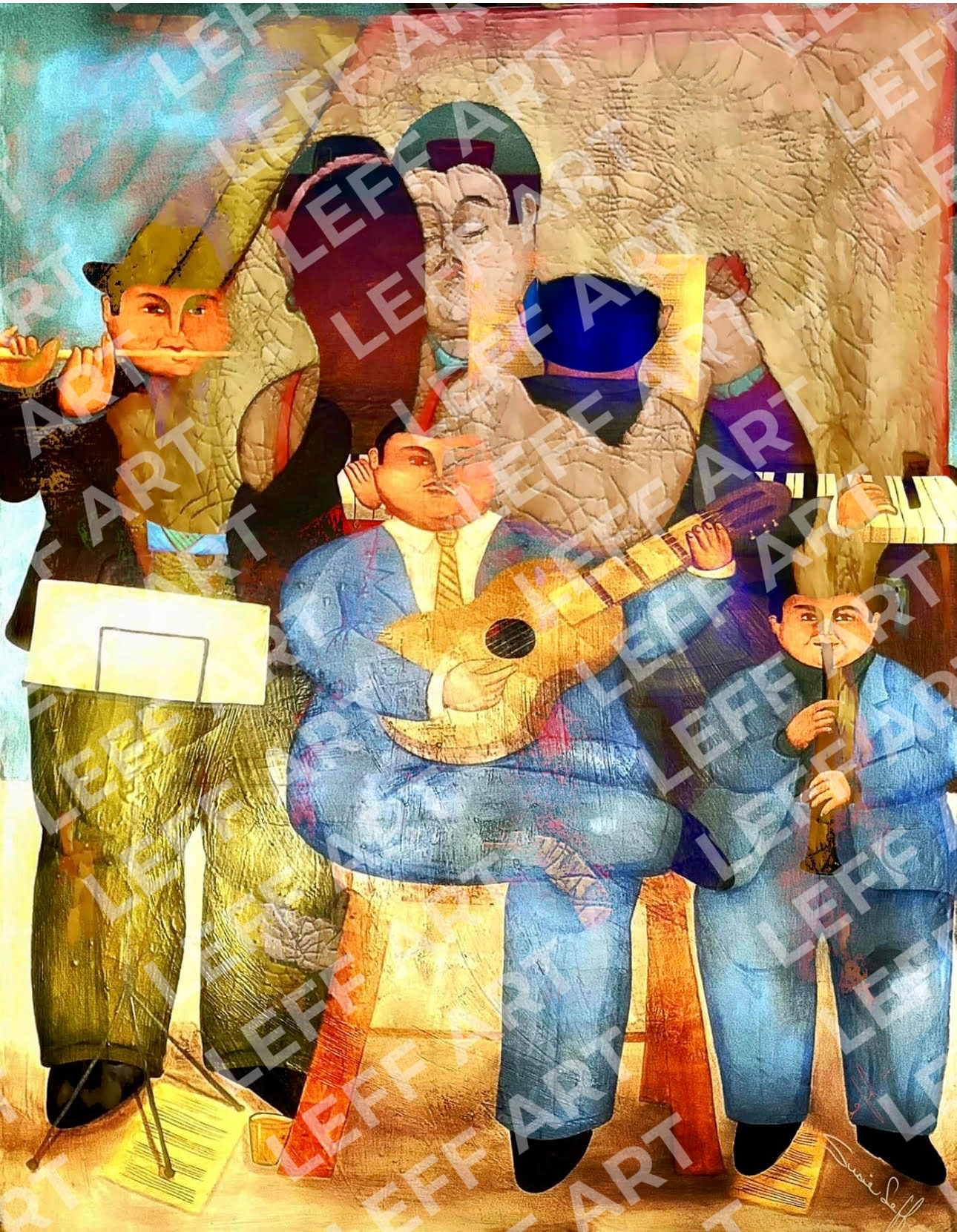 Couple-dancing-to-a-Cuban-band